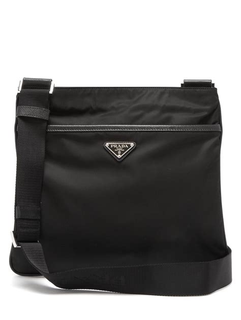 prada logo messenger bag|Prada Messenger bag sale.